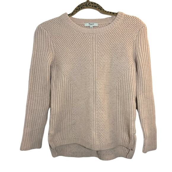 Madewell Hexcomb Chunky Knit Sweater - Picture 1 of 3